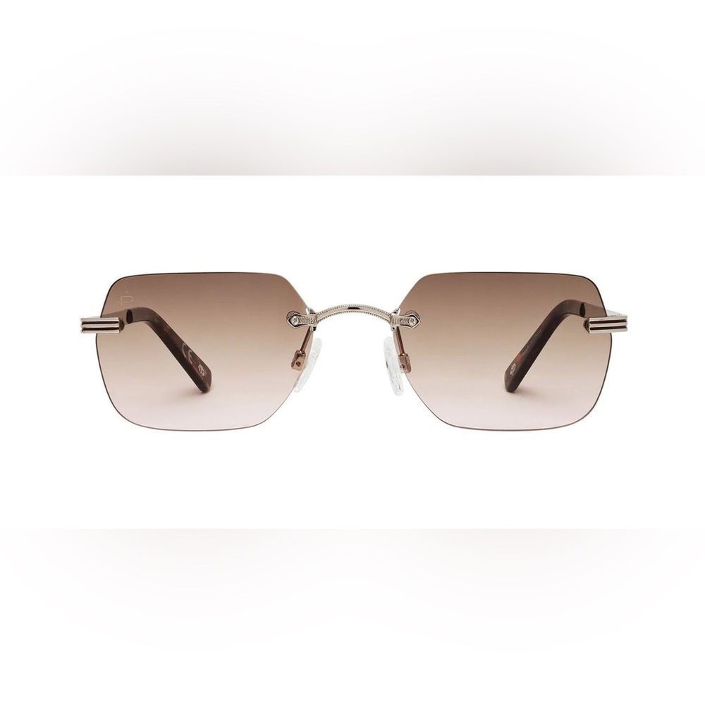 PRIVE REVAUX DB TOUCH SUNGLASSES - BROWN GRADIENT